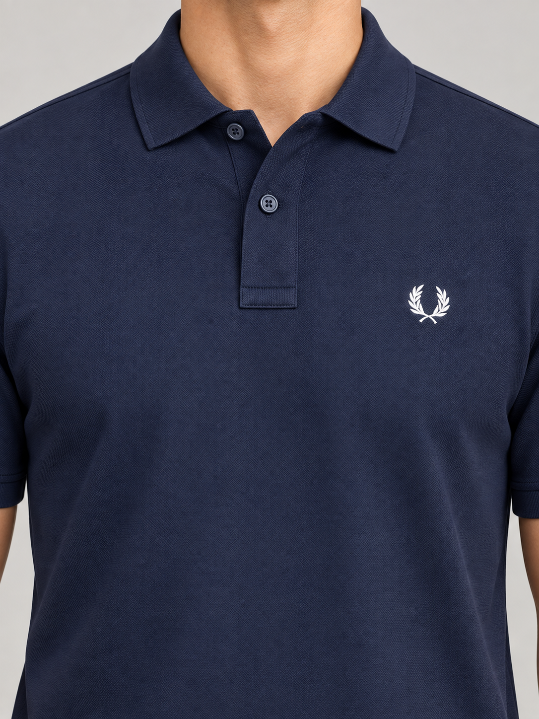 Navy Classic Polo - view 4