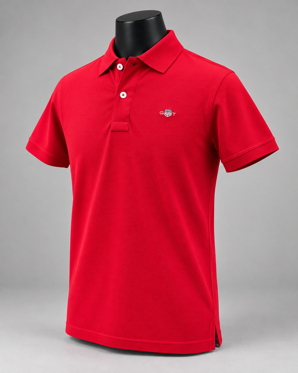 Red Small-Logo Polo Shirt - view 2