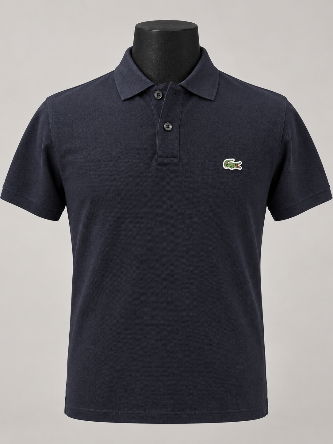Dark Navy Classic Polo Shirt - front view