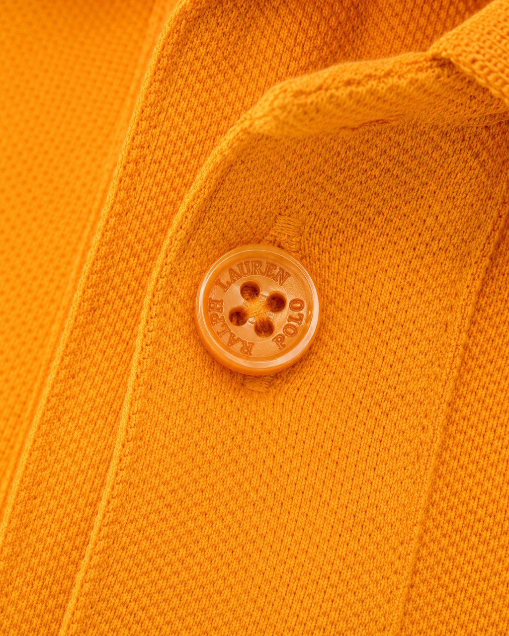Men’s Vibrant Orange Polo T-Shirt - view 5