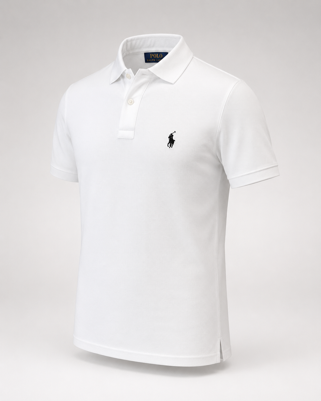 Men’s Classic White Polo T-Shirt - view 2