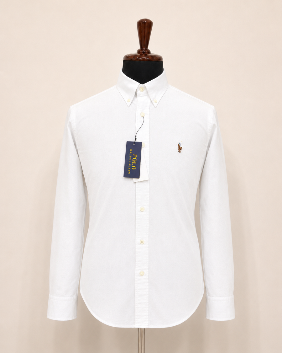 Men’s Essential White Shirt - front view