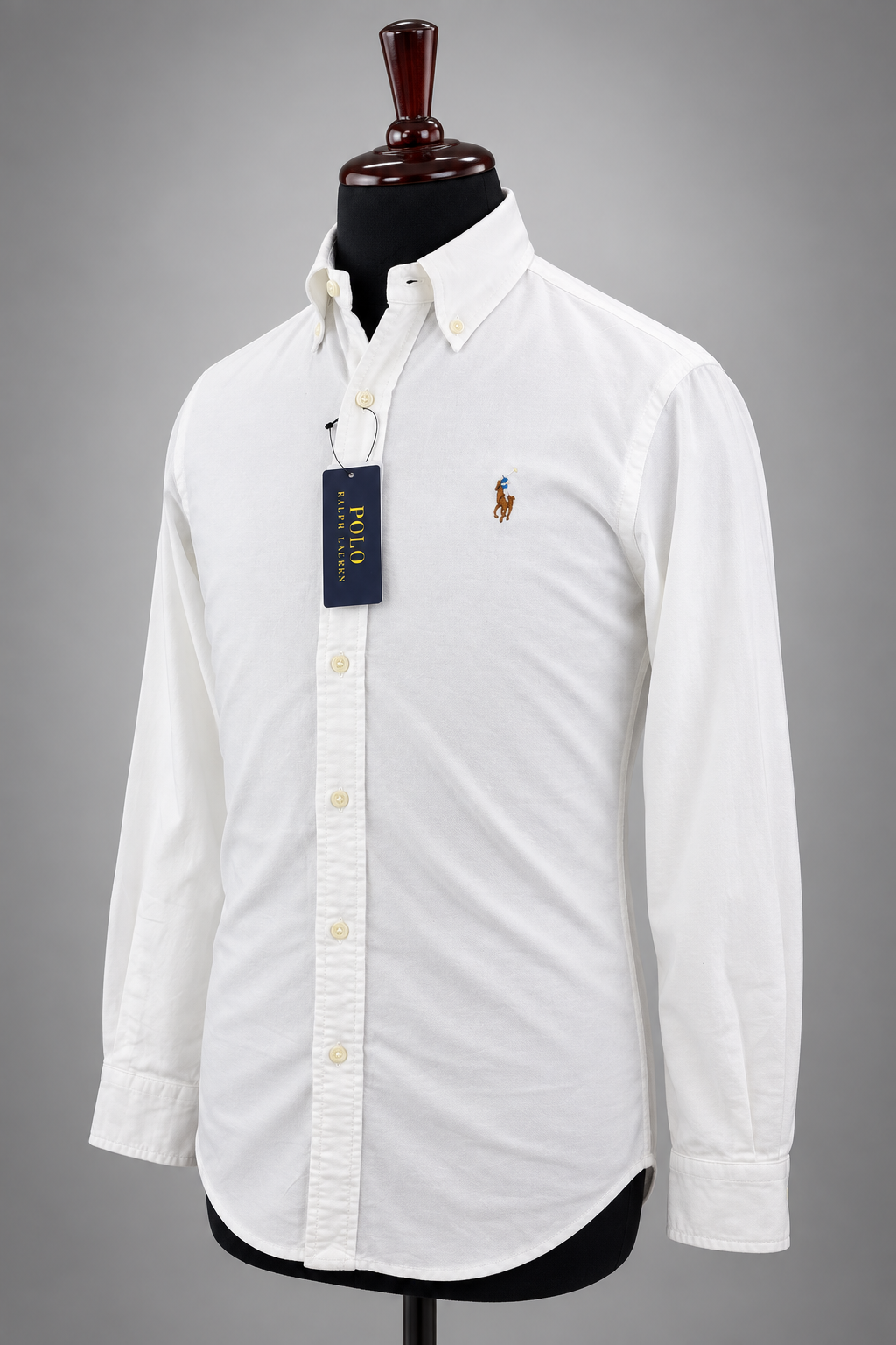 Men’s White Textured Shirt - view 2