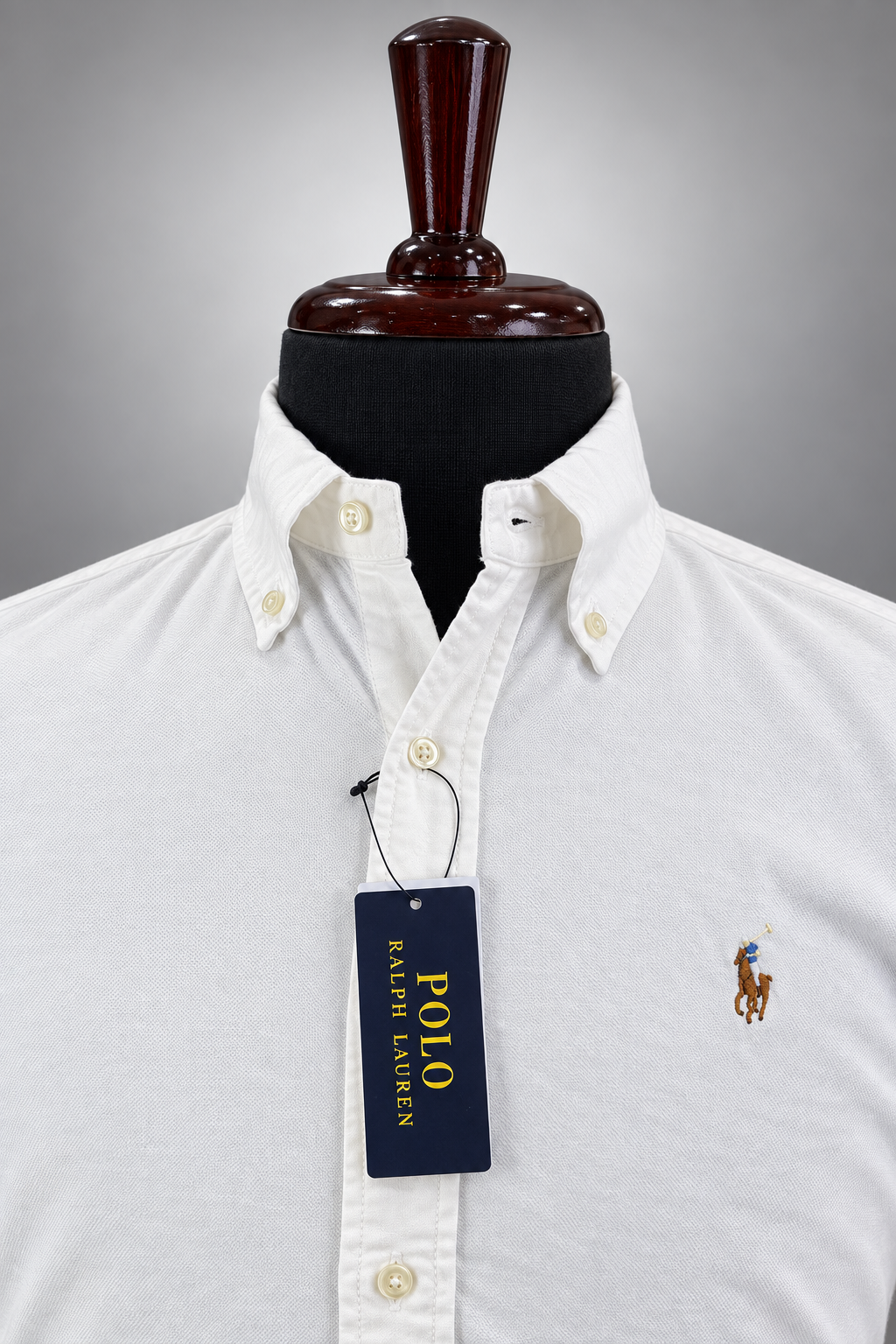 Men’s White Textured Shirt - view 4