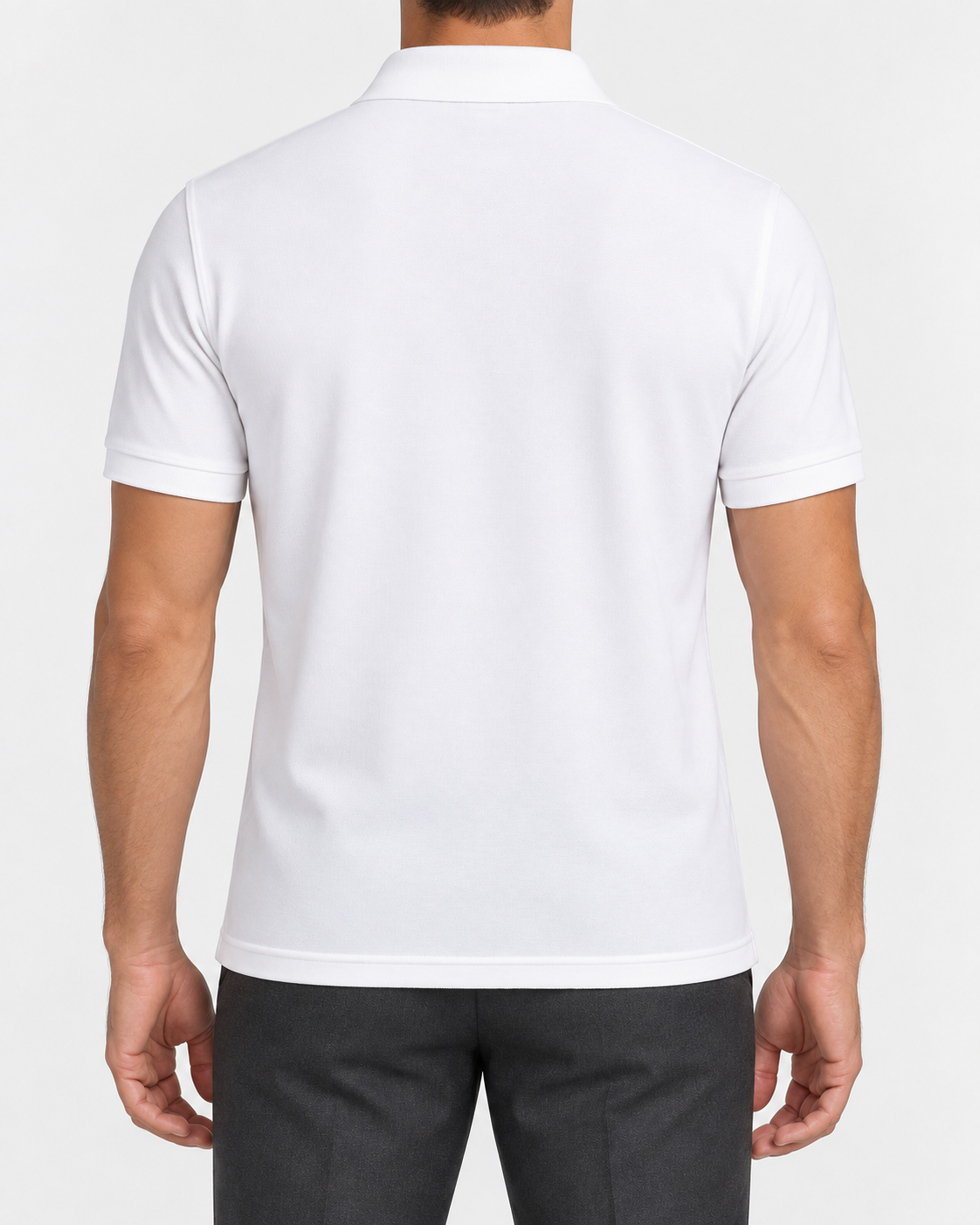 White Archive Label Graphic Polo Shirt - view 3