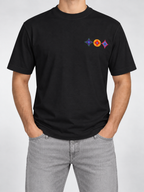 LV — Men’s Black Multicolour Monogram T-Shirt