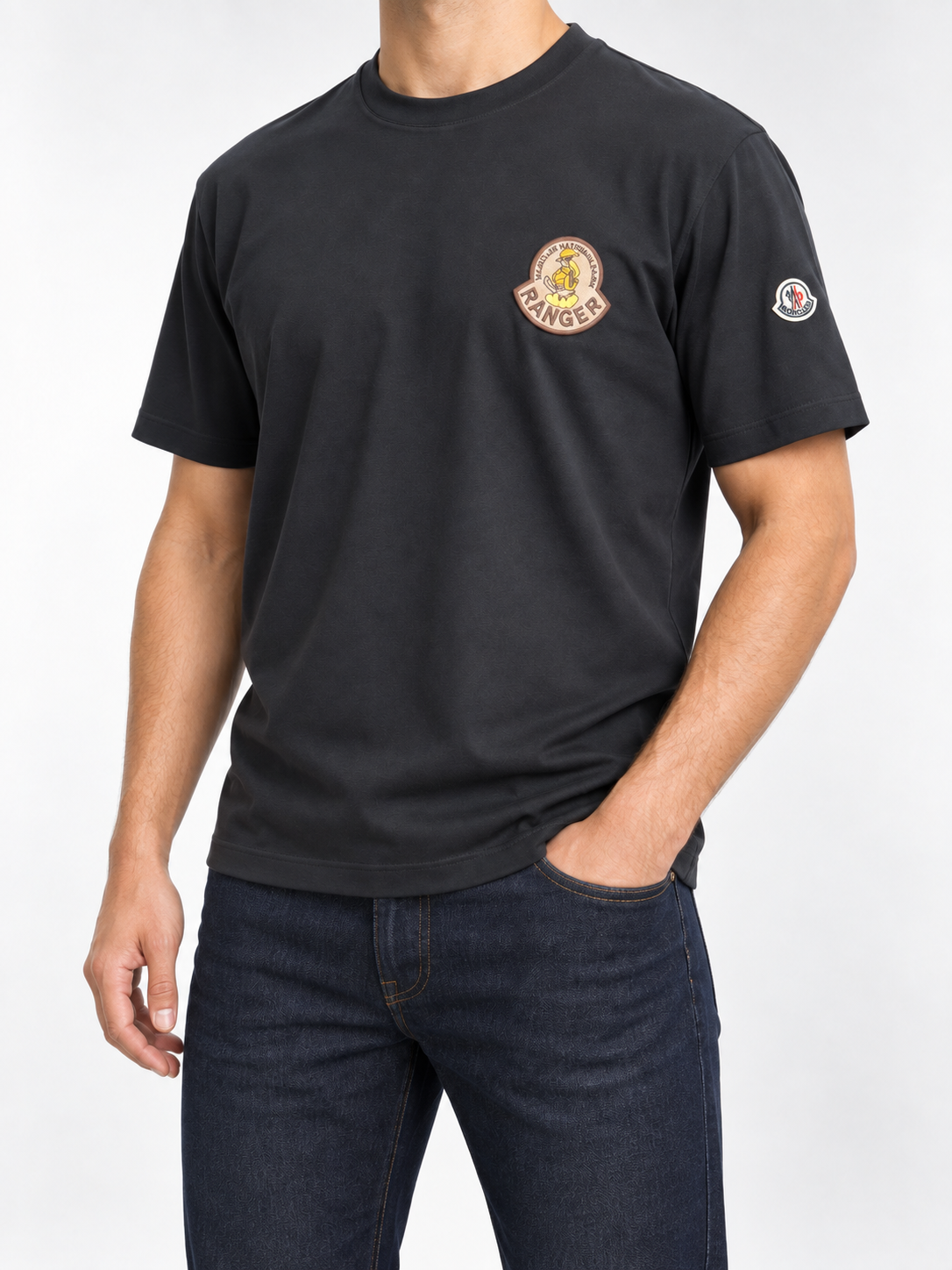 Men’s Charcoal Ranger Patch T-Shirt - view 2