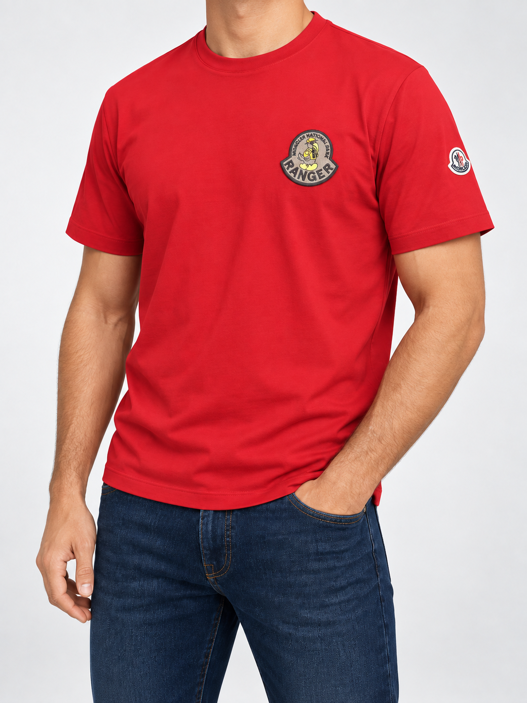 Men’s Red Ranger Patch T-Shirt - view 2