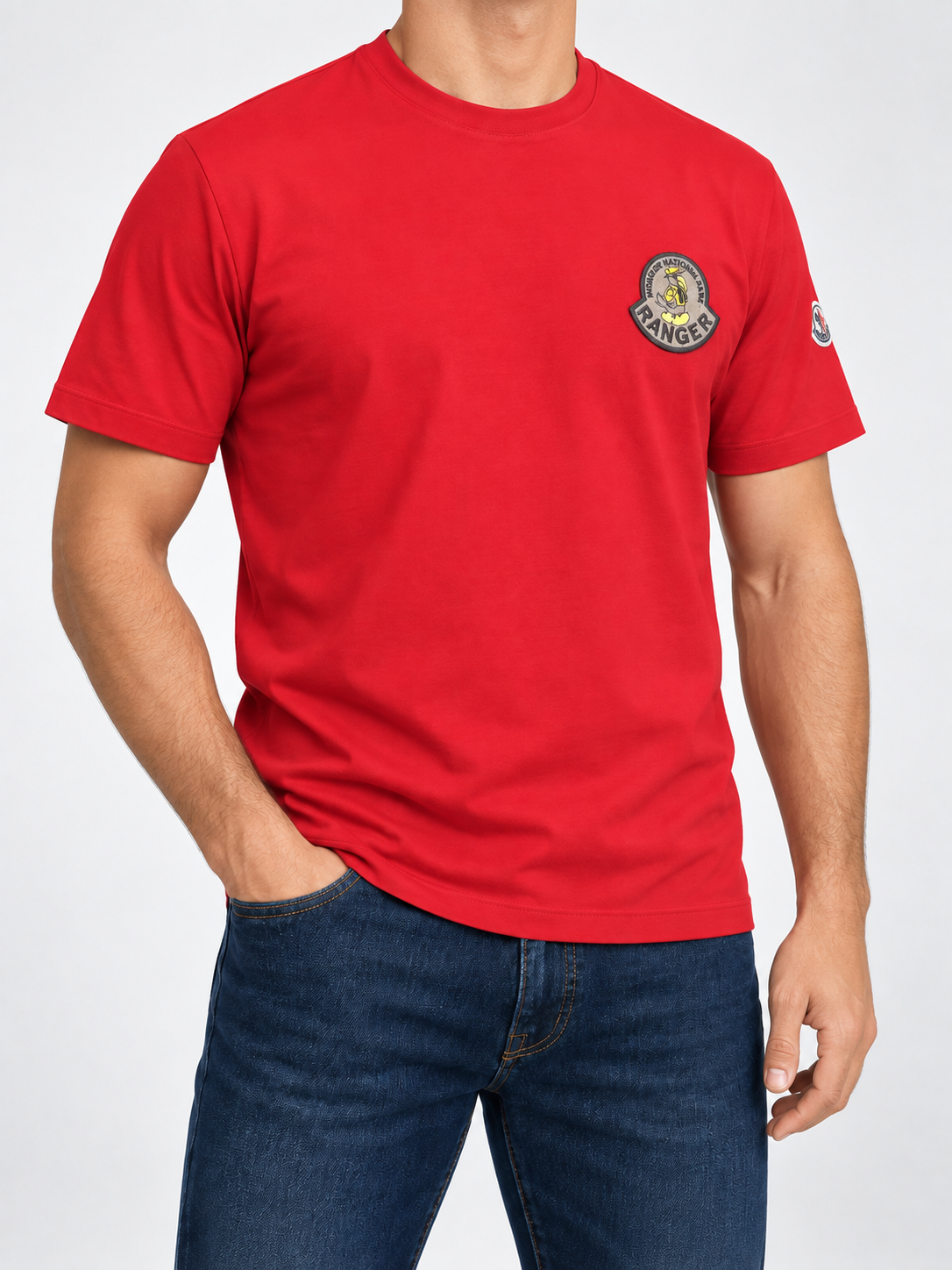 Men’s Red Ranger Patch T-Shirt - view 3