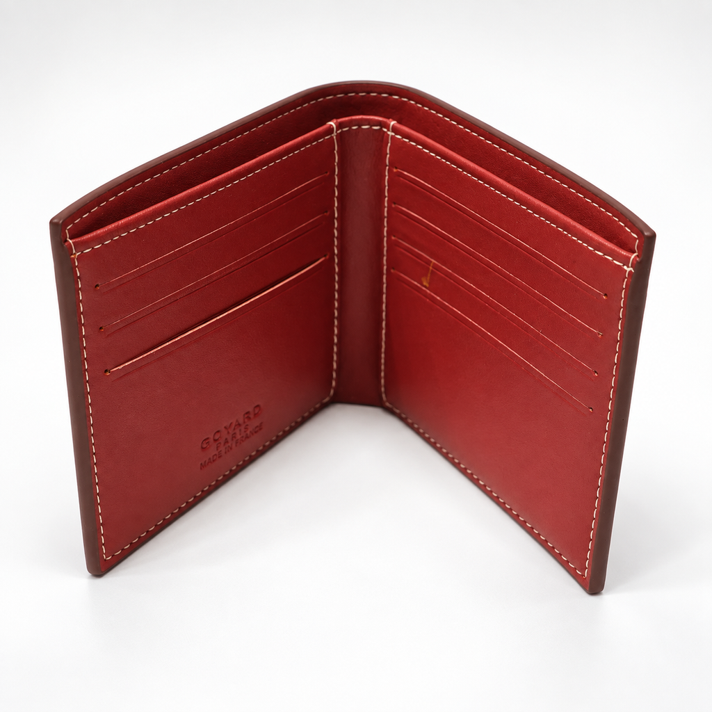 Brown Red Bifold Wallet - view 2