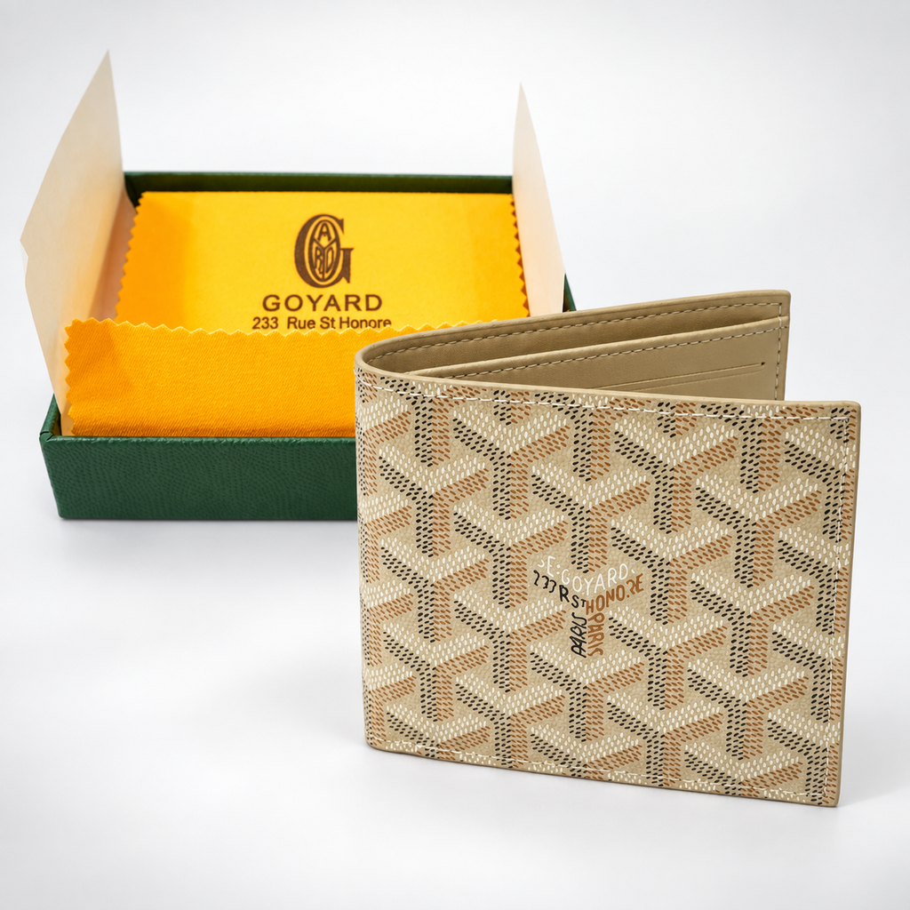 Cream Bifold Wallet - view 4