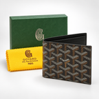 GYD — Dark Brown Black Bifold Wallet