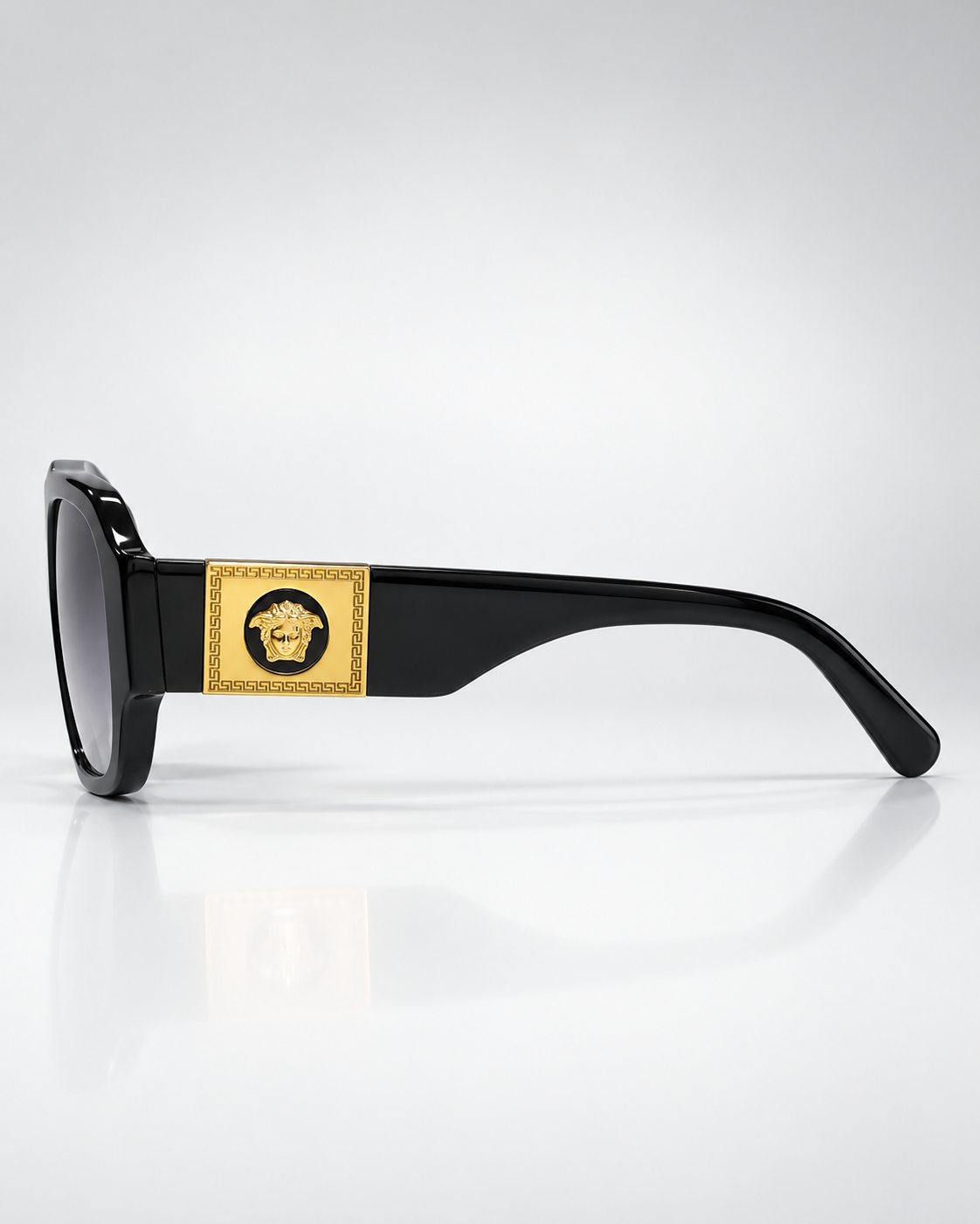 versace ve4436u black purple gradient unisex sunglasses — side product view