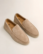 LP — Men’s Taupe Suede Loafers