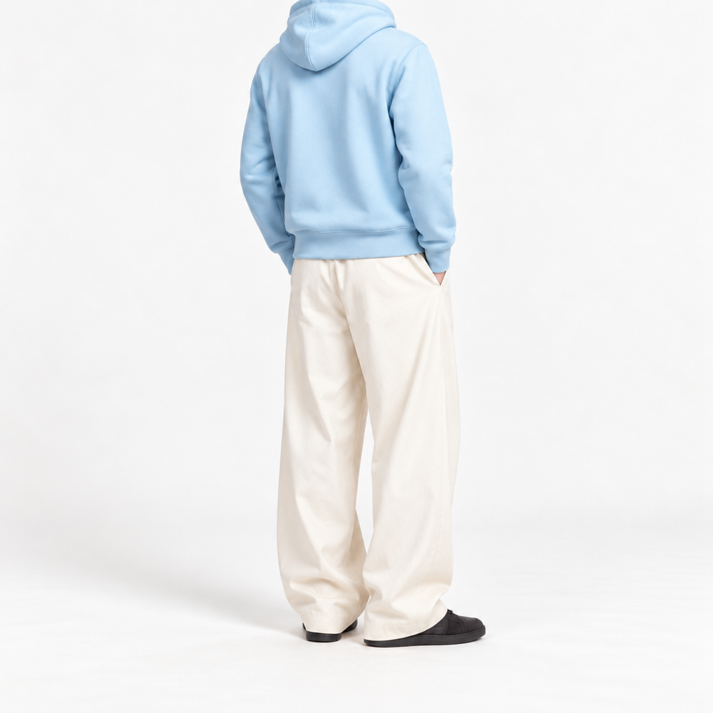 FP — Powder-Blue Laurel Full-Zip Hoodie — back