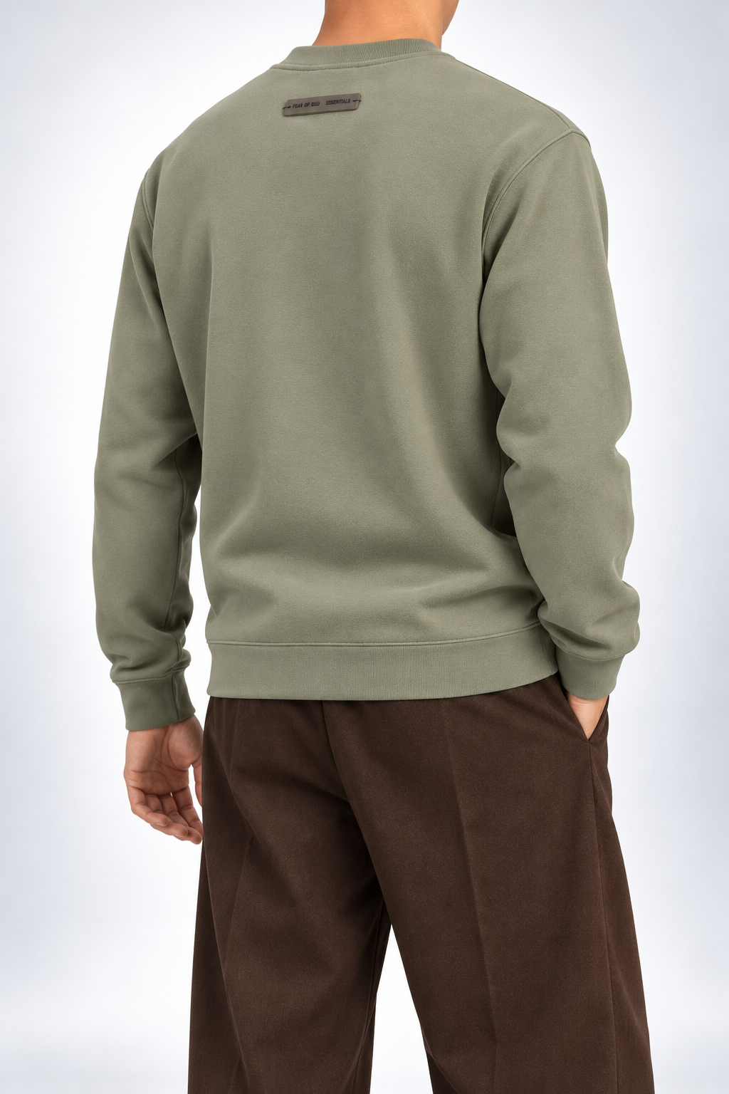 ESS — Sage Tonal-Logo Sweatshirt — additional